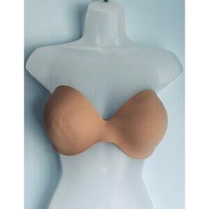 Warner's Strapless Bra Beige 38C